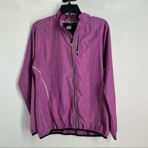 Reebok running workout windbreaker jacket